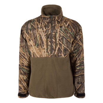 DRAKE Men's MST CommandXT Eqwader Mossy Oak Original Shadow Grass Half Zip Jacket (DW0131-009)