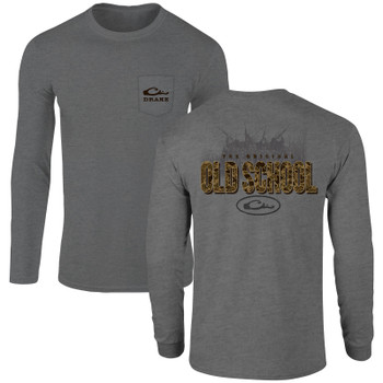 DRAKE Men's Old School Original LS T-Shirt (DT9809)