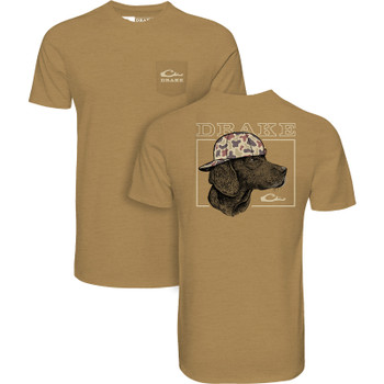 DRAKE Men's Back Cap Lab Honey Mustard T-Shirt (DT9891-HYM)