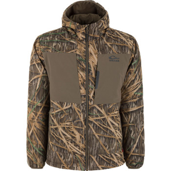 DRAKE Men's LST BMF Mossy Oak Original Shadow Grass Primaloft Jacket (DW0035-009)