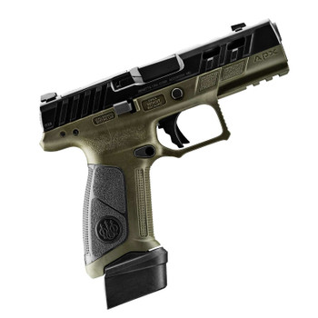 BERETTA APX-A1 Ported 9mm 4.25in 15rd OD Green Semi-Automatic Pistol (JAXA1F915PTODG)