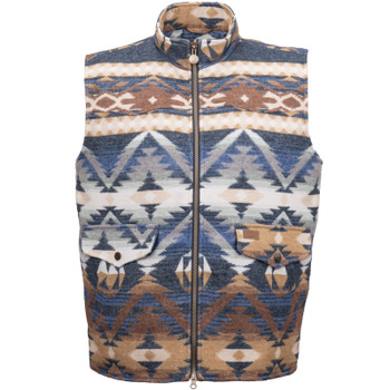 OUTBACK TRADING Men's Sequoia Blue Vest (40443-BLU)