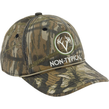 DRAKE Men's Non-Typical Five-Panel Mossy Oak Original Break Up Cap (DNT8104-054)