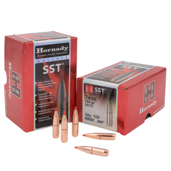 HORNADY SST 7mm 154gr 100/Box Rifle Bullets (28302)