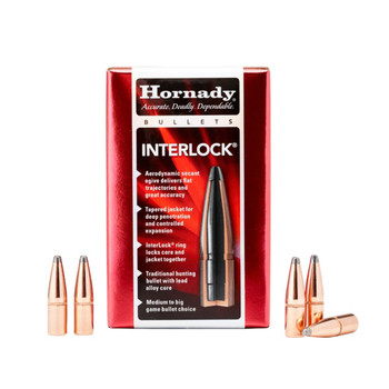 HORNADY InterLock .303 Cal 150Gr SP Rifle Bullets (3120)