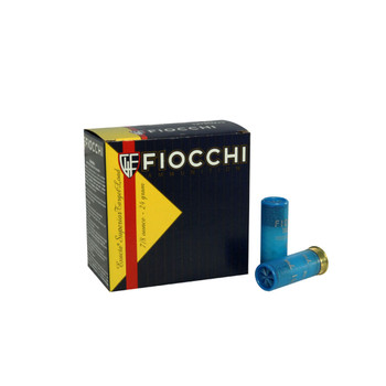 FIOCCHI Trainer 12 Gauge 2.75in #8 Bulk Ammo, 250 Round Case (1278OZ8-CASE)