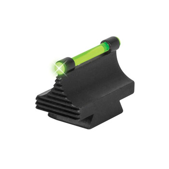 TRUGLO 3/8in Fiber Optic Green .450in Height, Metal Dovetail Sights (TG95450RG)