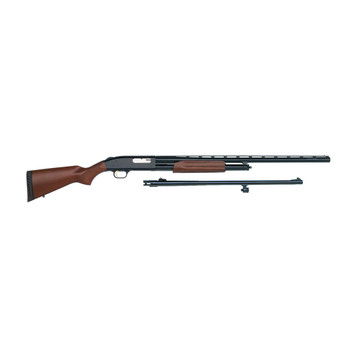 MOSSBERG 500 Combo 28in/24in 12 Gauge Wood Pump Action Shotgun (54264)