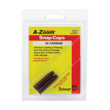 A-ZOOM Precision Metal 2-Pack of 30 Carbine Snap Caps (12225)