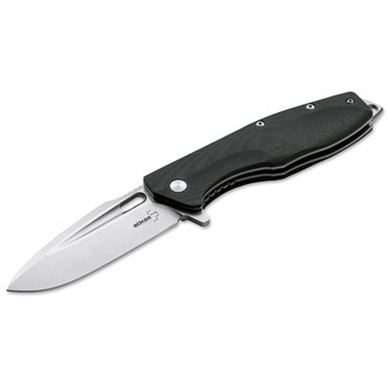 BOKER Plus Caracal Folder 3.5in Drop Point Folding Knife (01BO771)