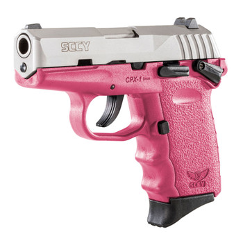 SCCY CPX-1 9mm 3.1in 10rd Stainless/Pink Semi-Automatic Pistol (TTPK)
