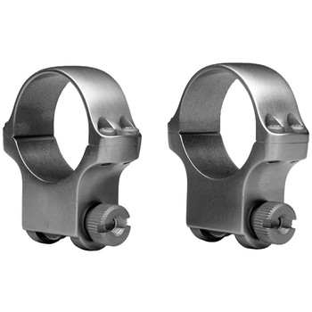 RUGER 5K/6K M77 1in High Stainless Scope Rings (90408)
