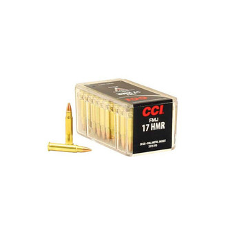 CCI Speer Hunting 17 HMR 20 Grain FMJ Ammo, 50 Round Box (55)