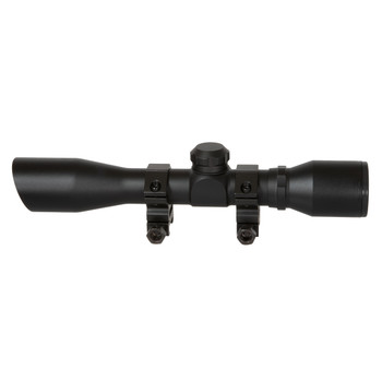 TRUGLO Compact 4x32mm Diamond Ballistic Reticle Black Riflescope (TG8504BD)