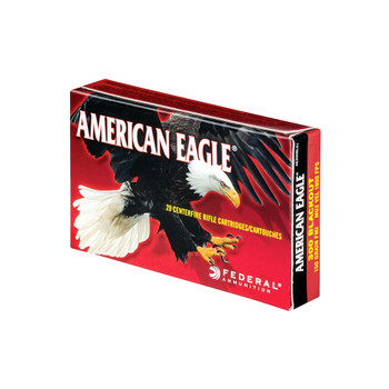 FEDERAL American Eagle 300 BLK 150 Grain FMJ Ammo, 20 Round Box (AE300BLK1)