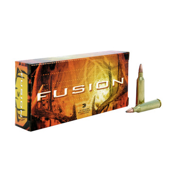 FEDERAL Fusion 338 Federal 200 Grain Soft Point Ammo, 20 Round Box (F338FFS2)