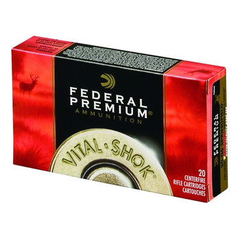 FEDERAL Vital-Shok 300 WSM 180 Grain Trophy Copper Ammo, 20 Round Box (P300WSMTC1)