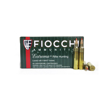 FIOCCHI 204 Ruger 40 Grain V MAX Ammo, 50 Round Box (204HVB)