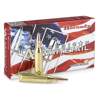 HORNADY American Whitetail 30-06 Springfield 180 gr InterLock SP Rifle Ammo (81084)