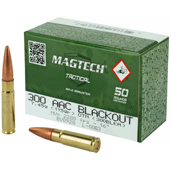MAGTECH 300 Blackout 115Gr 50Rd Box Bullets (300BLKA)