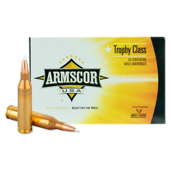 ARMSCOR 243 Win 90 Grain AB 20rd Box Hunting Ammo (FAC24390GRAB-TC)