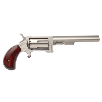 NORTH AMERICAN ARMS Sidewinder 22 Magnum 4in 5rd SS Mini Revolver (NAA-SW-4)