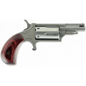 NORTH AMERICAN ARMS 22 LR/22 WMR Ported 1.63in 5rd SS Mini Revolver (NAA-22MC-P)