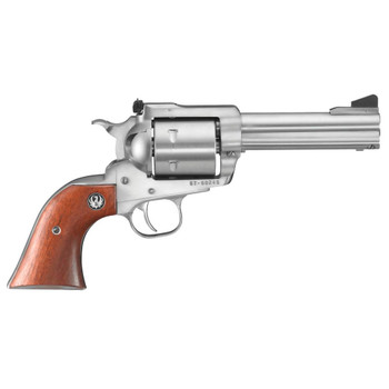 RUGER Super Blackhawk 44 Rem Mag 4.62in 6rd Satin Stainless Revolver (0814)