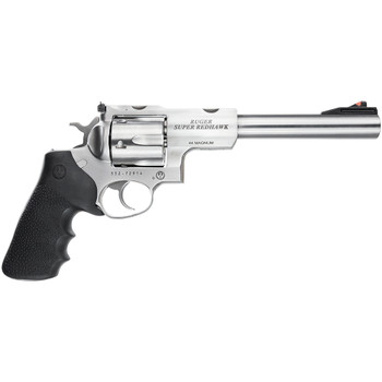 RUGER Super Redhawk 44 Mag 7.5in 6rd Satin Stainless Revolver (5501)