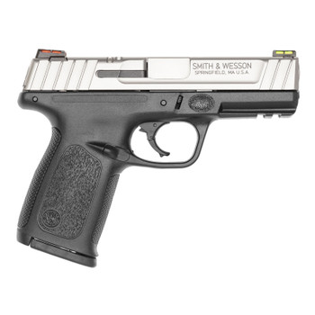 SMITH & WESSON SD9 VE 9mm 4in Hi Viz Sights 10rd Black/Matte Silver Pistol (11907)