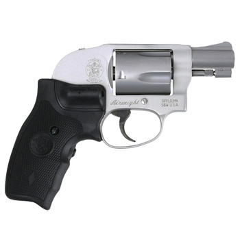 S&W 638 38 Special +P 1.9in 5rd Matte Silver Revolver with Laser Grip (163071)