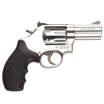 S&W 686 Plus 357 Mag,38 Special +P 3in 7rd Satin Stainless Revolver (164300)