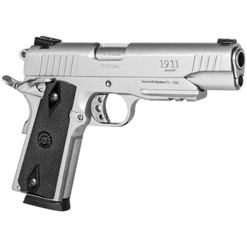 TAURUS PT1911 Full Size 45ACP 5in 8rd with Rail 2 Magazines Stainless Pistol (1-191109-SS1)