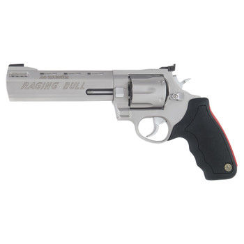 TAURUS M444 Raging Bull Large 44 Magnum 6.5in 6rd Stainless Revolver (2-444069)