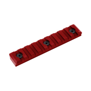 TIMBER CREEK OUTDOORS 9 Slot Picatinny Keymod Red Rail (K-9S-PR-R)