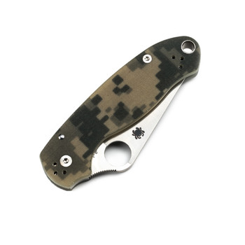 SPYDERCO Para 3 Digital Camo Folding Knife (C223GPCMO)