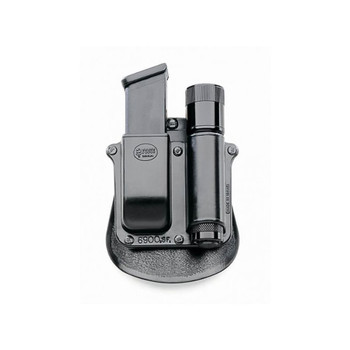 FOBUS S&W M&P 9mm-40 Caliber Double Magazine & Flashlight Paddle Holster (SF6900PMP)