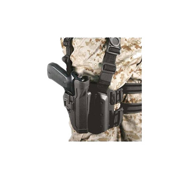 BLACKHAWK Serpa Tac Level 2 Right Hand Holster For Glock 17,19,22,23,31,32 (430500BK-R)