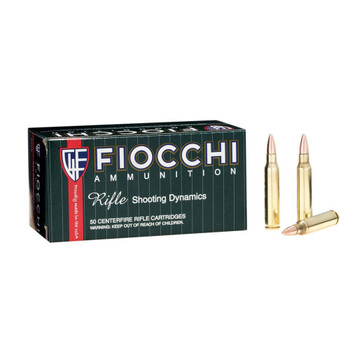 FIOCCHI 44 Mag. 240 Grain JSP Ammo, 50 Round Box (44A500)