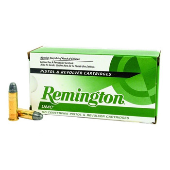 REMINGTON UMC 38 Special 158 Grain LRN Ammo, 50 Round Box (L38S5)