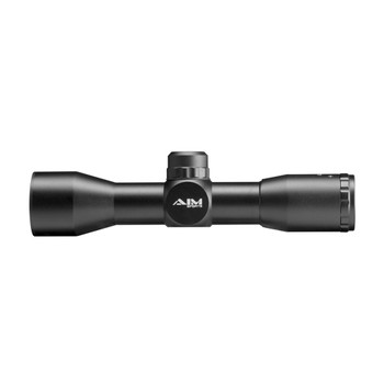 AIM SPORTS 4x32mm Compact Mil-Dot With Rings Scope (JTM432B)