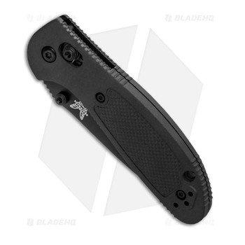 BENCHMADE Griptilian 2.91in Black Drop-Point Knife (556SBK-S30V)