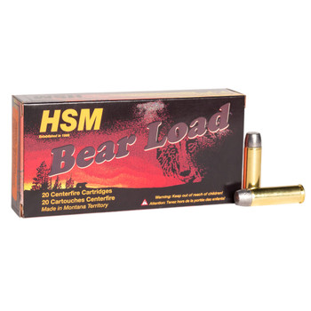 HSM Bear 500 S&W 440Gr WFN 20rd/Box Ammo (HSM500SW6N)