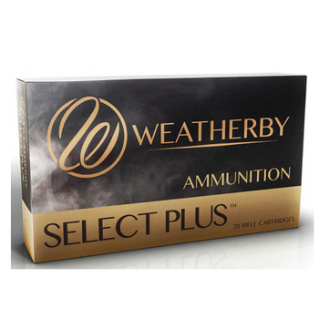 WEATHERBY Select Plus .270 Weatherby Magnum 130Gr SP 20rd Box Ammo (H270130SP)