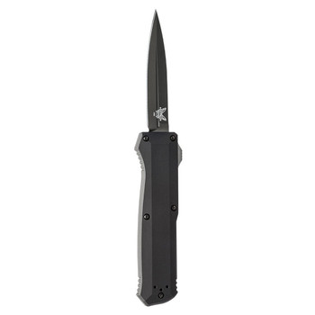 BENCHMADE Precipice 3.45in Automatic OTF Black Knife (4700DLC)