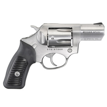 RUGER SP101 38 Spl +P 2.25in 5rd Satin Stainless Revolver (5737)