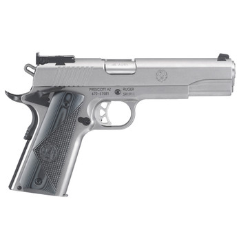 RUGER SR1911 Target 45 ACP 5in 8rd Low-Glare Stainless Centerfire Pistol (6736)