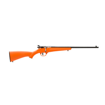 SAVAGE Rascal .22LR 16.125in Single Shot Orange Bolt-Action Rifle (13810)