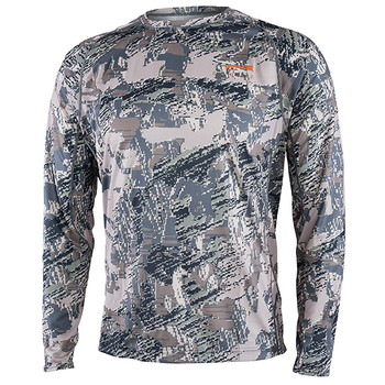 SITKA Core Lightweight Crew Long Sleeve Optifade Open Country Shirt (10064-OB)