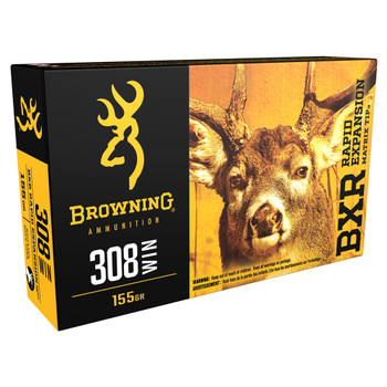 BROWNING BXR Deer 308 Win 155 gr Rifle Ammo (B192103081)